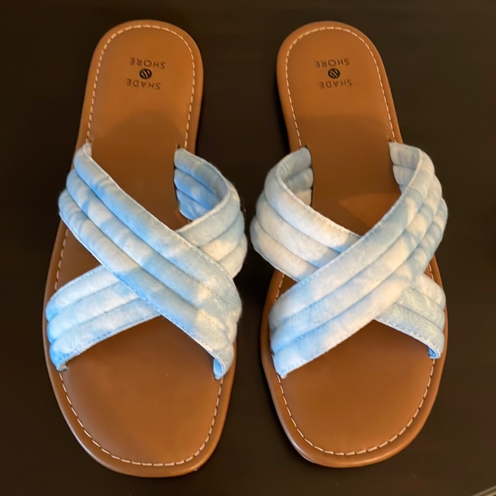 Women’s Crossband Slide Sandals